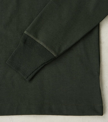 2M06 Good Originals - 6.8oz Vintage Machine 2-Thread Henley - 401 Forest