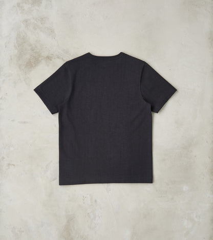 S214 Good Originals - 10.7oz Loopwheeled 2-Thread Heavyweight T-Shirt - 98 Charcoal