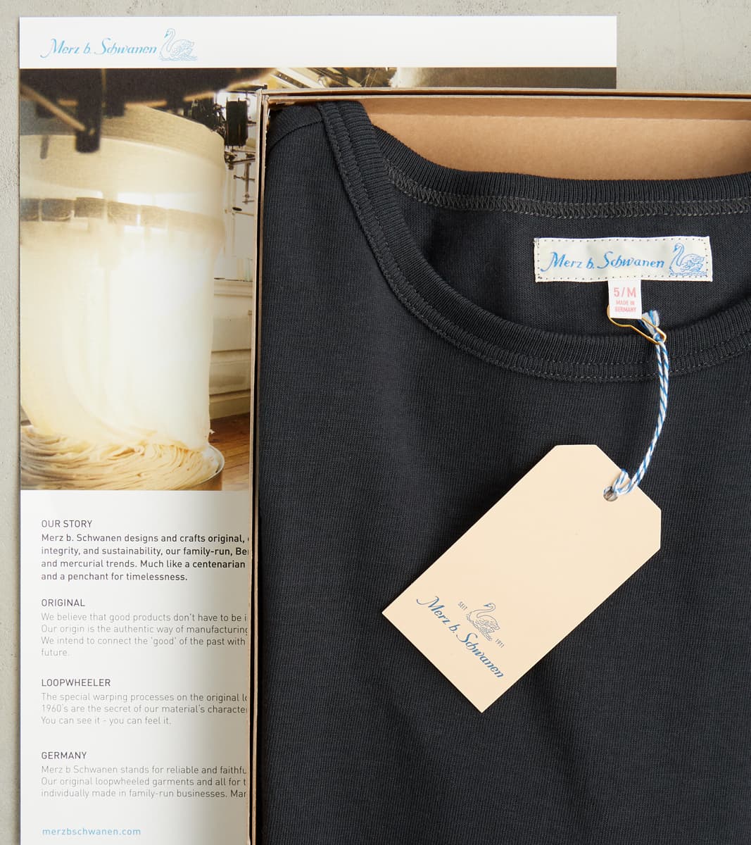215 Good Originals - 7.2oz Loopwheeled 2-Thread T-Shirt - 98 Charcoal