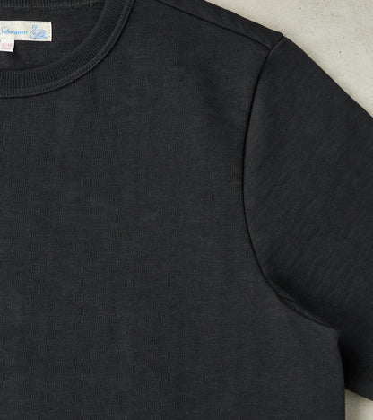S214 Good Originals - 10.7oz Loopwheeled 2-Thread Heavyweight T-Shirt - 98 Charcoal