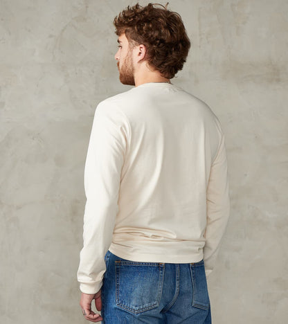 2M15LS Good Originals - 6.8oz Vintage Machine 2-Thread Longsleeve - 02 Nature
