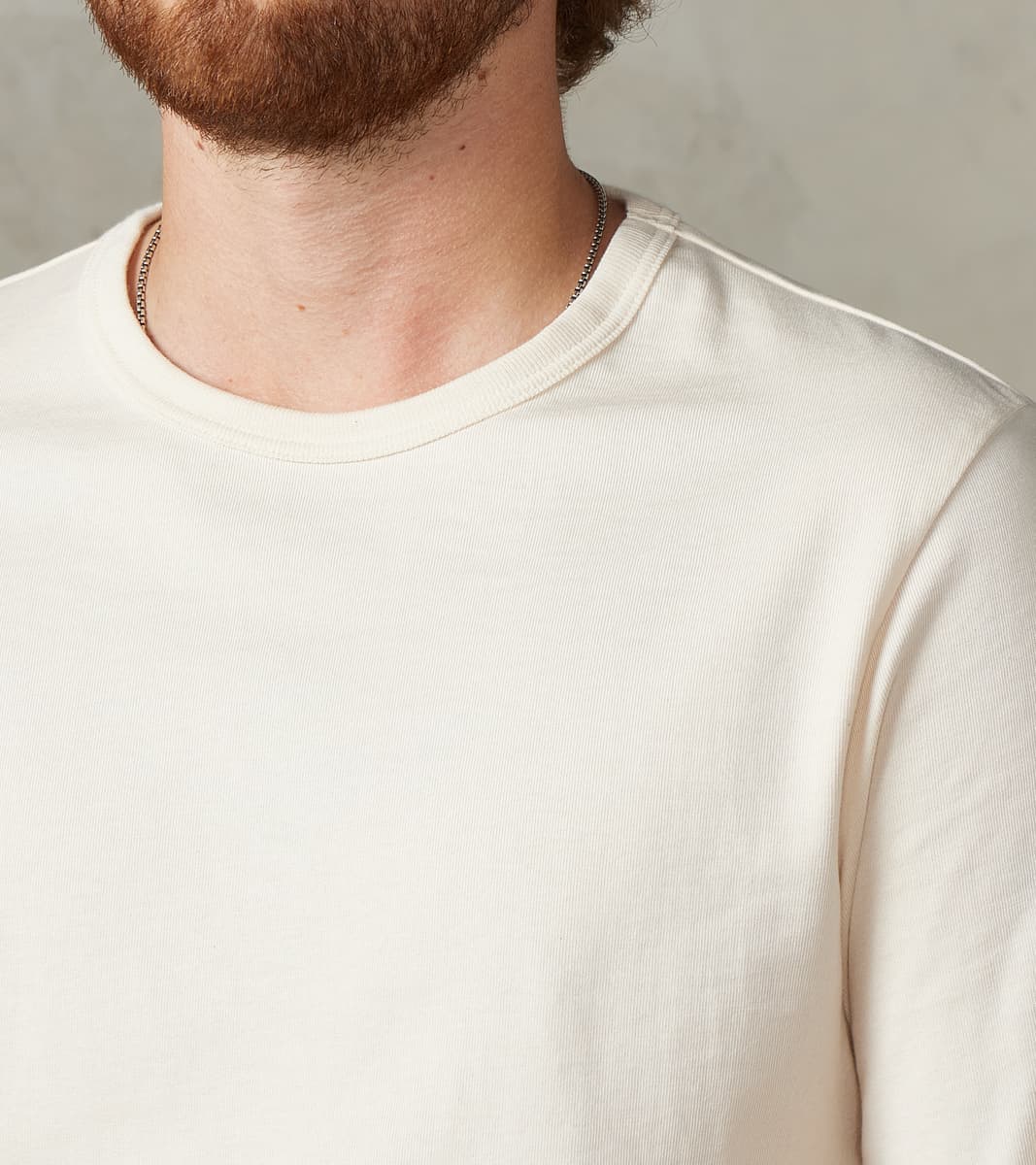 2M15LS Good Originals - 6.8oz Vintage Machine 2-Thread Longsleeve - 02 Nature
