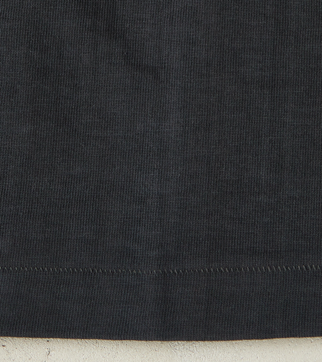 S214 Good Originals - 10.7oz Loopwheeled 2-Thread Heavyweight T-Shirt - 98 Charcoal
