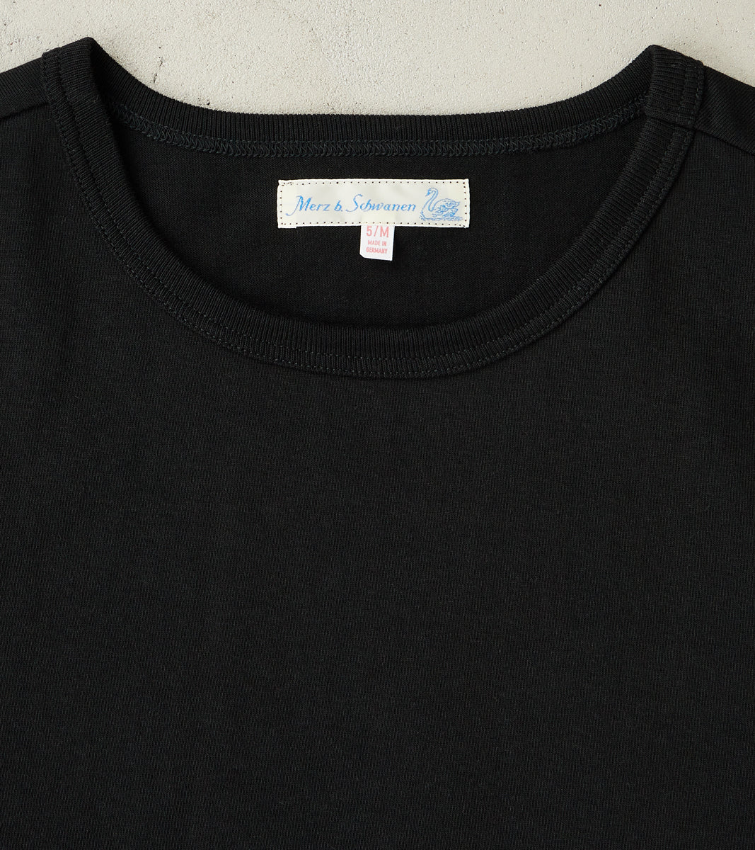 215 Good Originals - 7.2oz Loopwheeled 2-Thread T-Shirt - 99 Deep Black