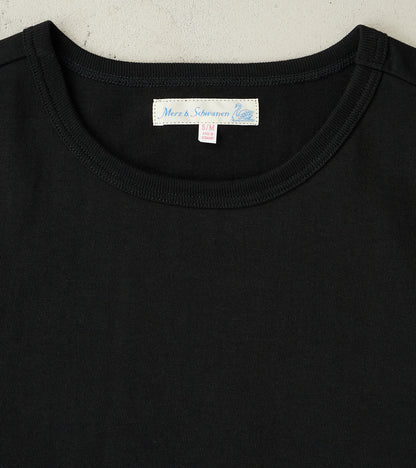 215 Good Originals - 7.2oz Loopwheeled 2-Thread T-Shirt - 99 Deep Black