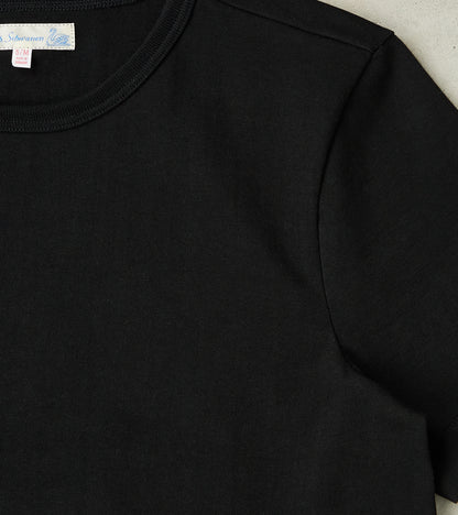 215 Good Originals - 7.2oz Loopwheeled 2-Thread T-Shirt - 99 Deep Black