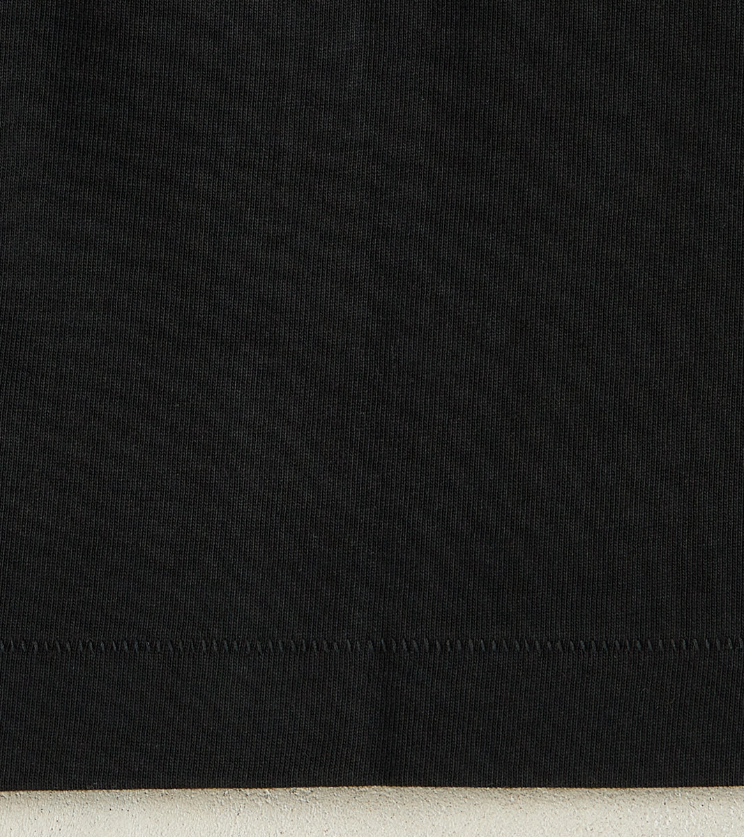 215 Good Originals - 7.2oz Loopwheeled 2-Thread T-Shirt - 99 Deep Black
