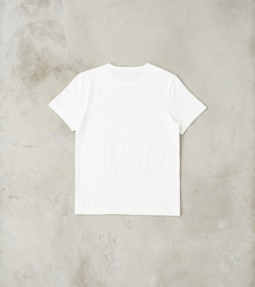 215 Good Originals - 7.2oz Loopwheeled 2-Thread T-Shirt - 01 White