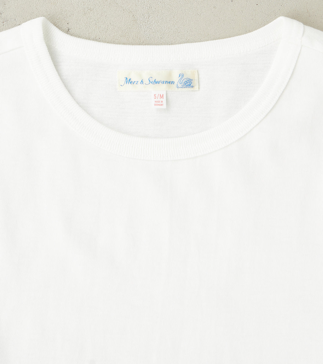 215 Good Originals - 7.2oz Loopwheeled 2-Thread T-Shirt - 01 White