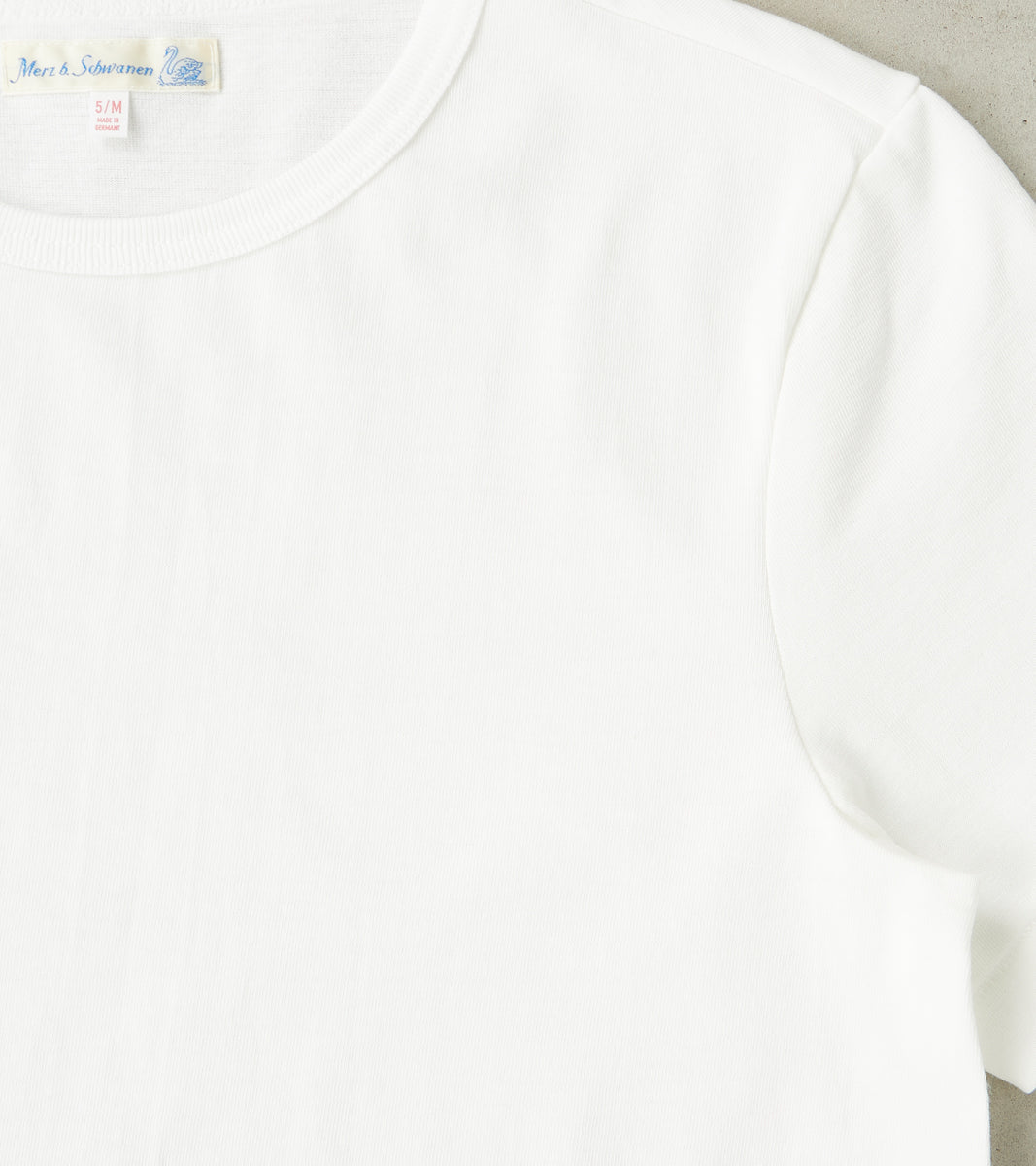 215 Good Originals - 7.2oz Loopwheeled 2-Thread T-Shirt - 01 White