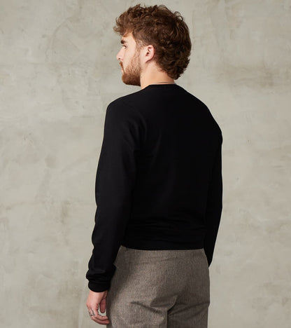 2M15LS Good Originals - 6.8oz Vintage Machine 2-Thread Longsleeve - 99 Deep Black