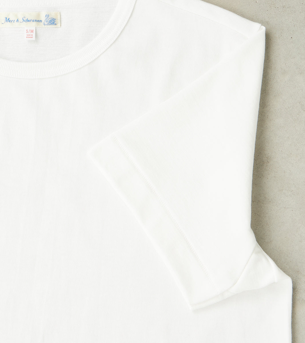 215 Good Originals - 7.2oz Loopwheeled 2-Thread T-Shirt - 01 White