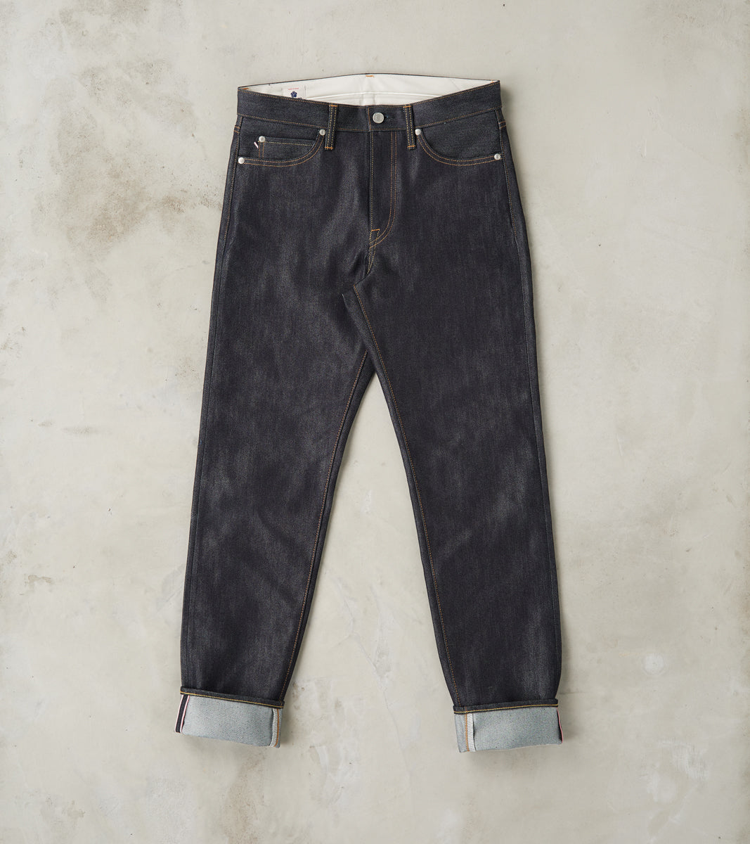 Momotaro Jeans MMJZ0202 - #200 Standard Tapered - 15oz Indigo Cotton x…