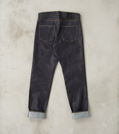 MMJZ0202 - #200 Standard Tapered - 15oz Indigo Cotton x Silk