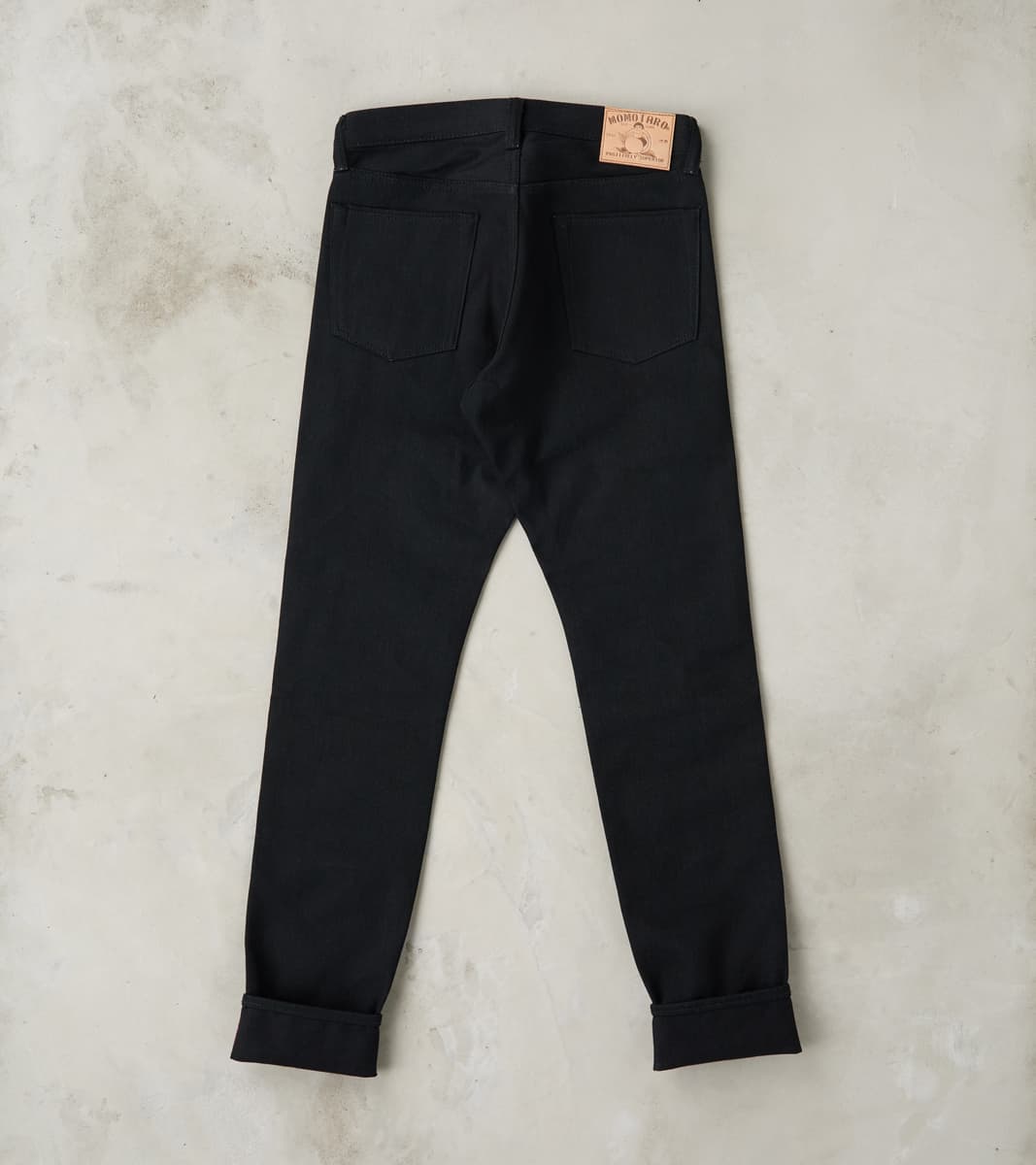 0405-B - High Tapered - 15.7oz Black x Black