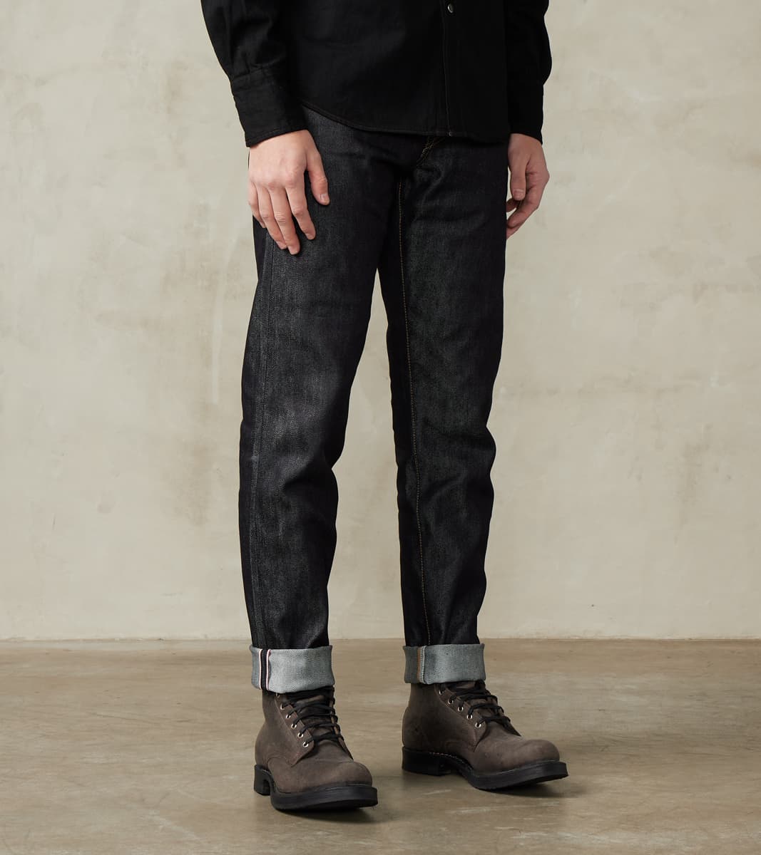 Momotaro Jeans MMJZ0202 - #200 Standard Tapered - 15oz Indigo Cotton x…