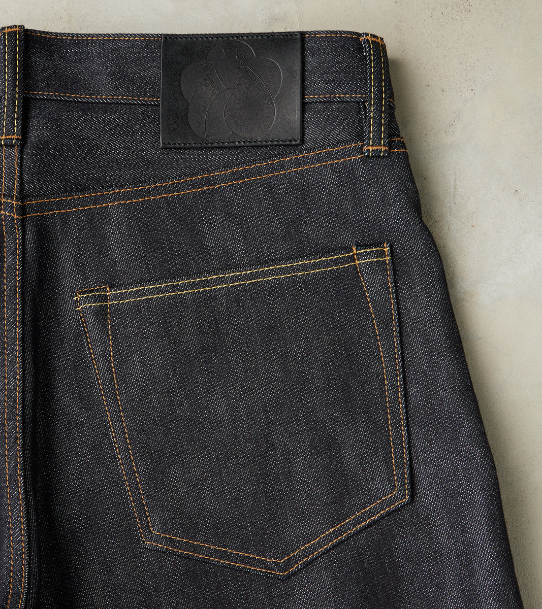 MMJZ0202 - #200 Standard Tapered - 15oz Indigo Cotton x Silk