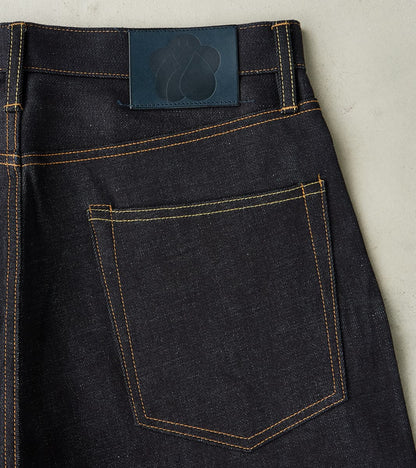 MMJB0100 - #100 Standard Straight - 14.7oz Tokuno Indigo