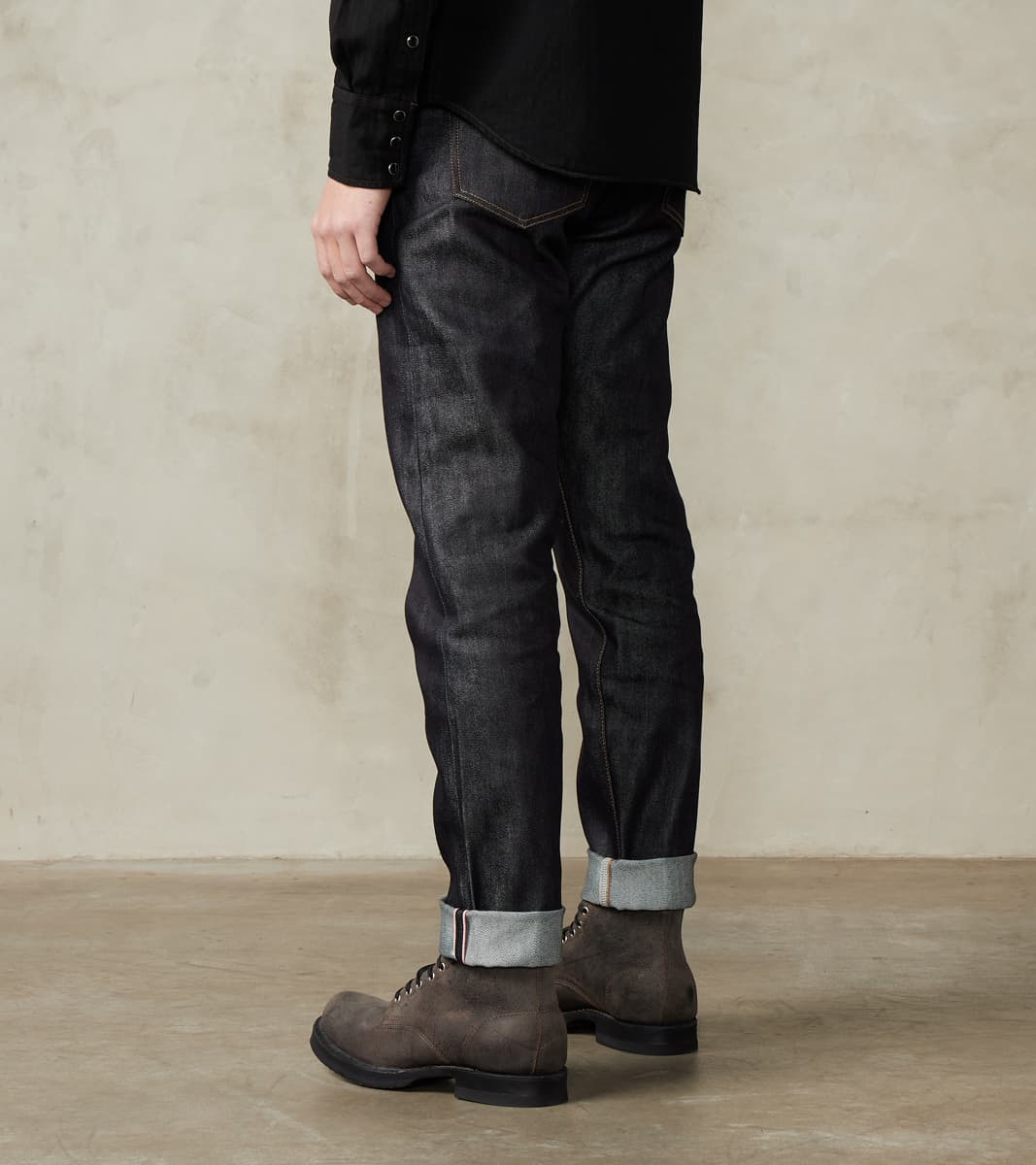 MMJZ0202 - #200 Standard Tapered - 15oz Indigo Cotton x Silk