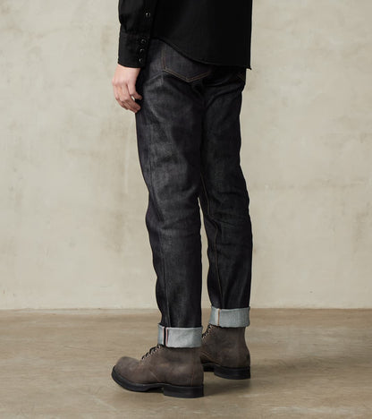 MMJZ0202 - #200 Standard Tapered - 15oz Indigo Cotton x Silk