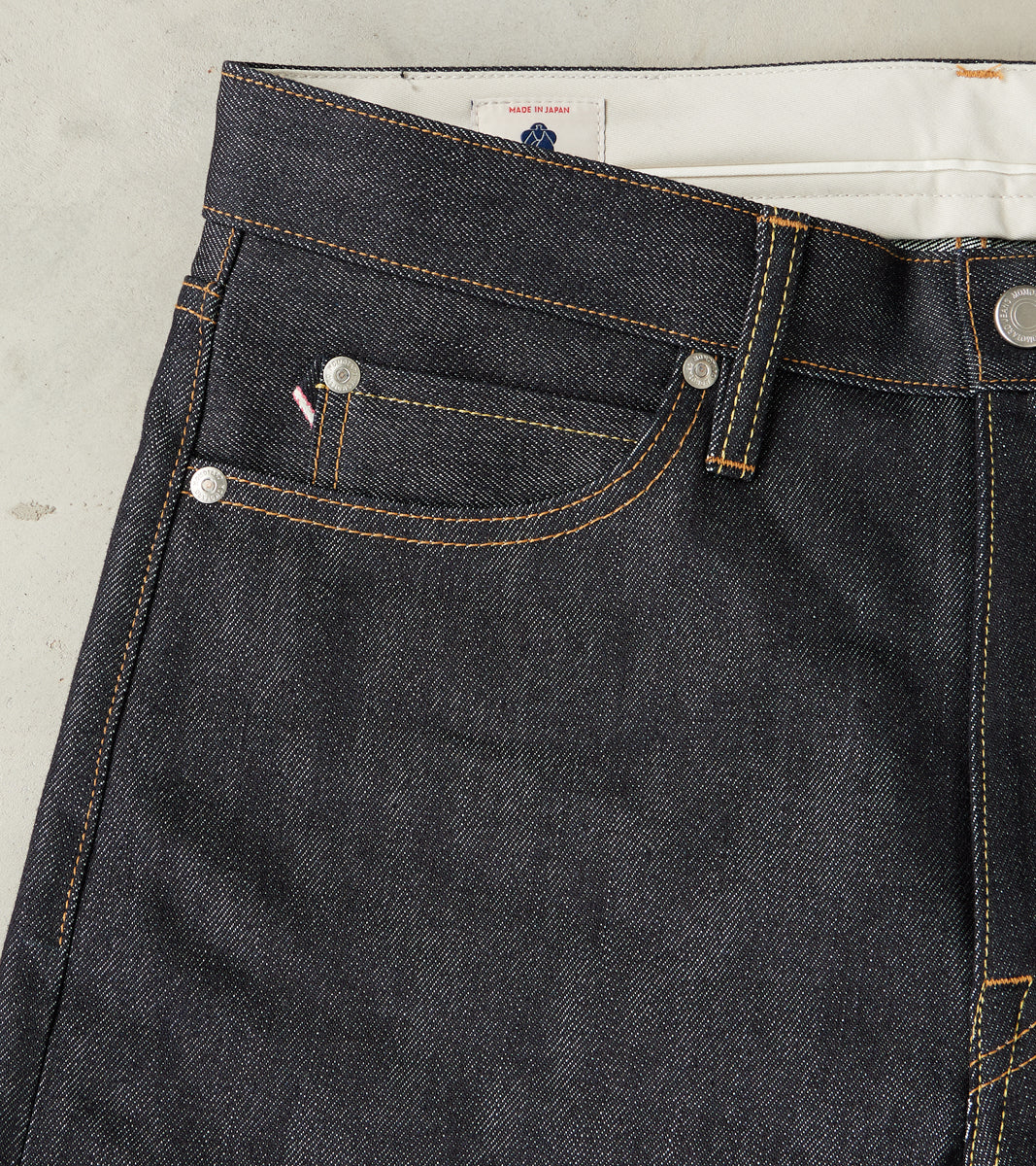 MMJZ0202 - #200 Standard Tapered - 15oz Indigo Cotton x Silk