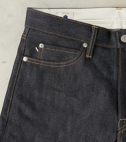 MMJZ0202 - #200 Standard Tapered - 15oz Indigo Cotton x Silk
