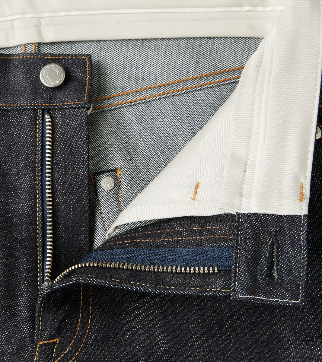 MMJZ0202 - #200 Standard Tapered - 15oz Indigo Cotton x Silk