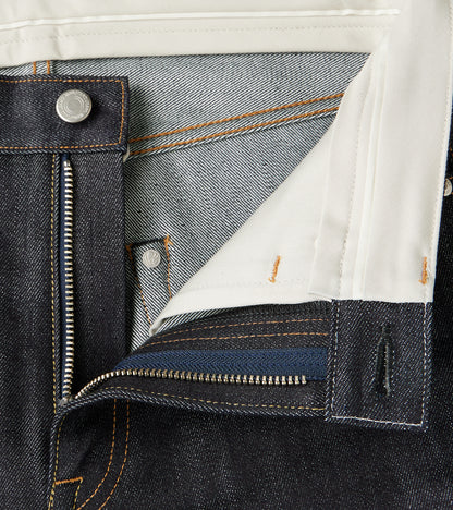 MMJZ0202 - #200 Standard Tapered - 15oz Indigo Cotton x Silk