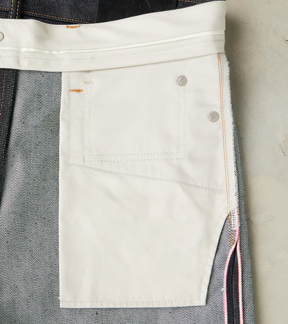 MMJZ0202 - #200 Standard Tapered - 15oz Indigo Cotton x Silk