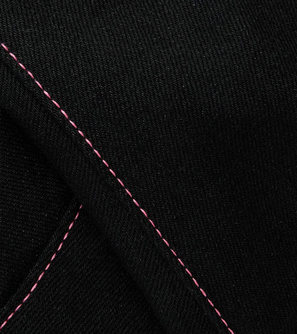 0405-B - High Tapered - 15.7oz Black x Black