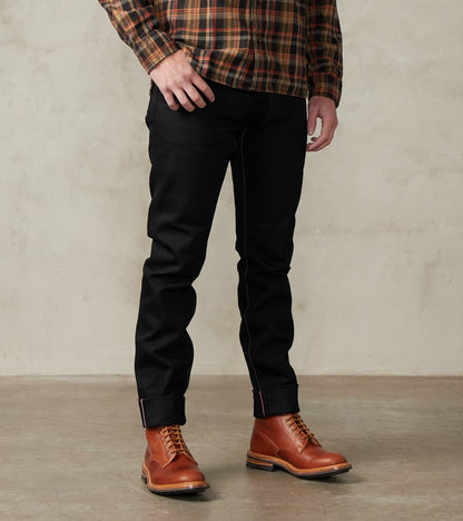 Momotaro Jeans - 0405-B - High Tapered - 15.7oz Black x Black