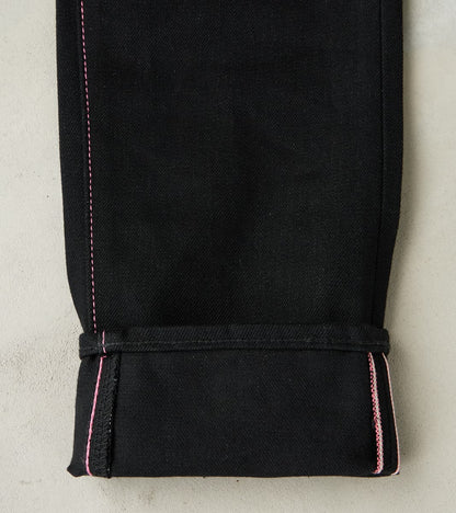 0405-B - High Tapered - 15.7oz Black x Black