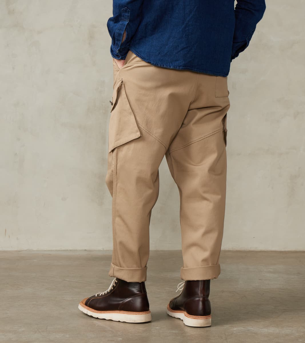 Swiss Army Cargo Trousers - Desert Japanese High Density Twill