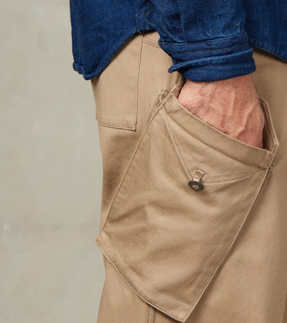 Swiss Army Cargo Trousers - Desert Japanese High Density Twill