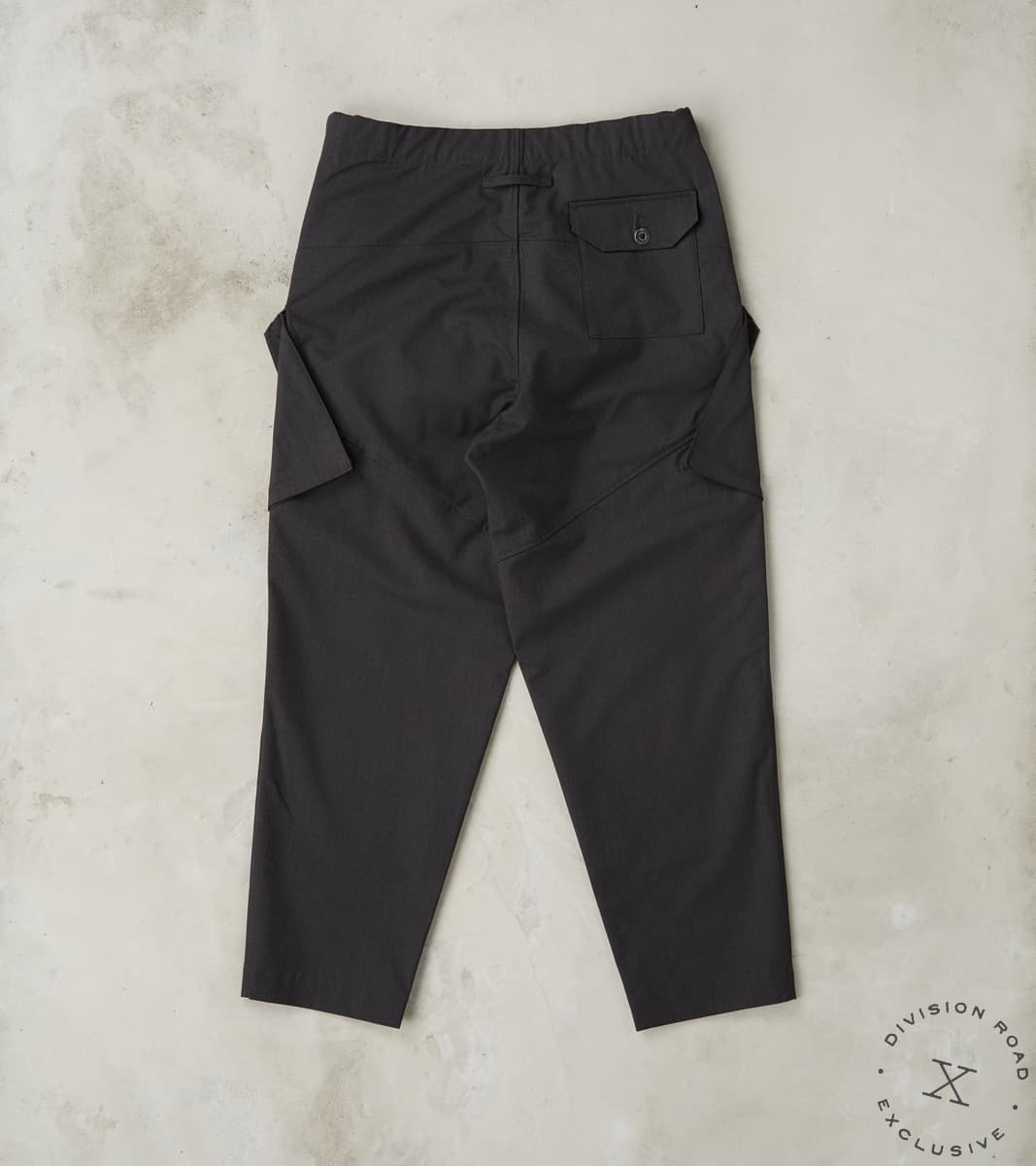 Swiss Army Cargo Trousers - Anthracite Optim® Wool Gabardine