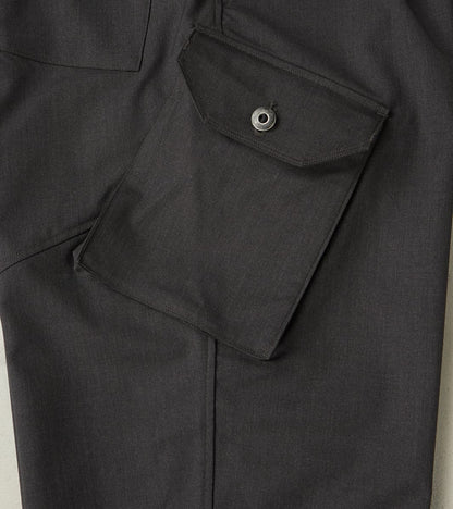 Swiss Army Cargo Trousers - Anthracite Optim® Wool Gabardine