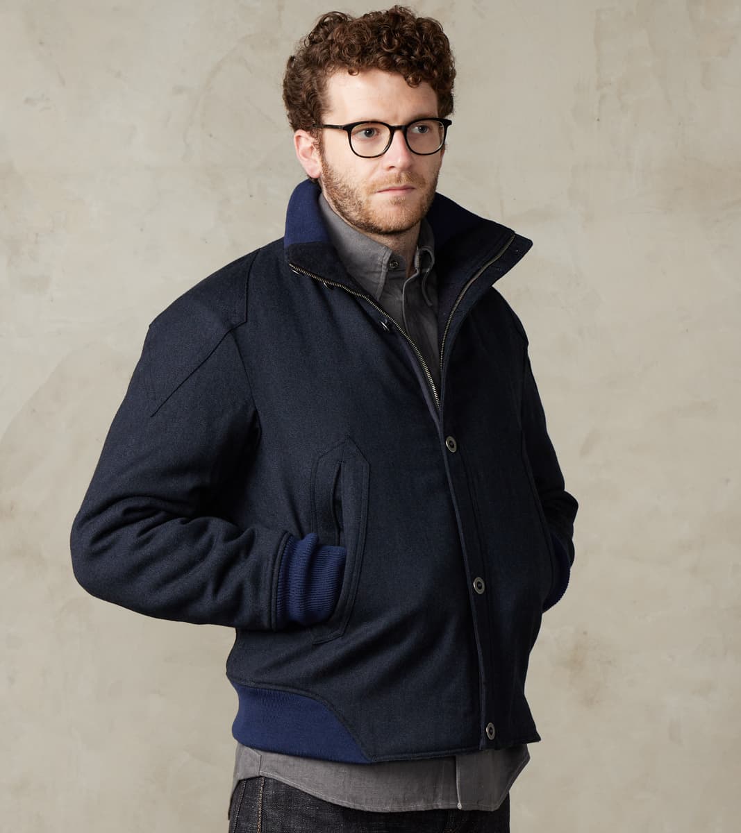 MotivMfg x Division Road American Vector Bomber - Lovat® Midnight Covert Cloth