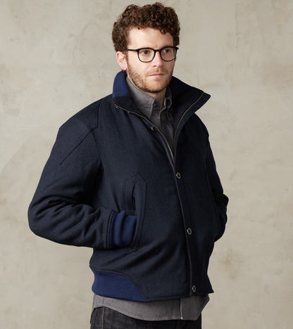MotivMfg x Division Road American Vector Bomber - Lovat® Midnight Covert Cloth