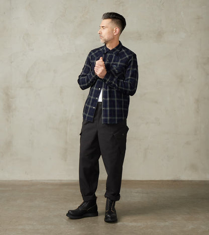 Swiss Army Cargo Trousers - Anthracite Optim® Wool Gabardine