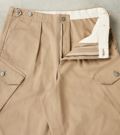 Swiss Army Cargo Trousers - Desert Japanese High Density Twill
