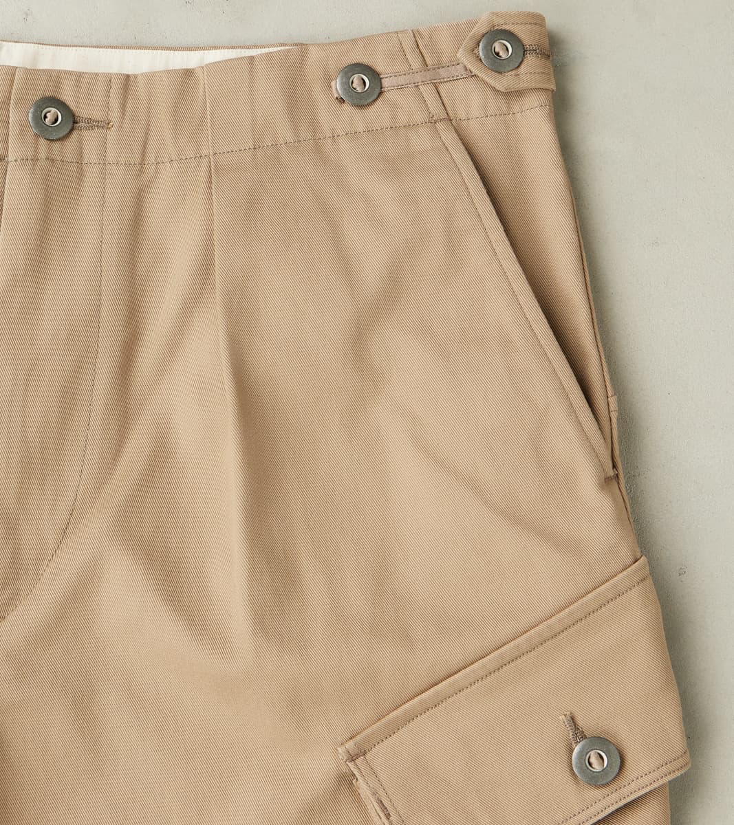 Swiss Army Cargo Trousers - Desert Japanese High Density Twill