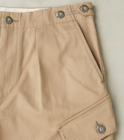 Swiss Army Cargo Trousers - Desert Japanese High Density Twill