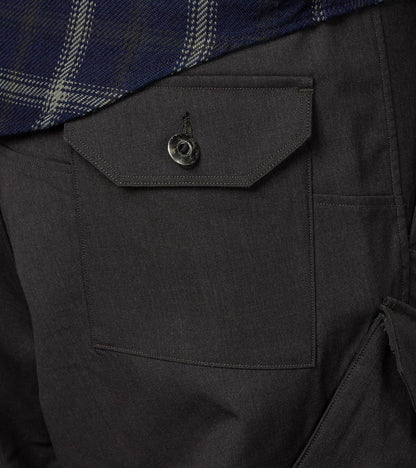 Swiss Army Cargo Trousers - Anthracite Optim® Wool Gabardine