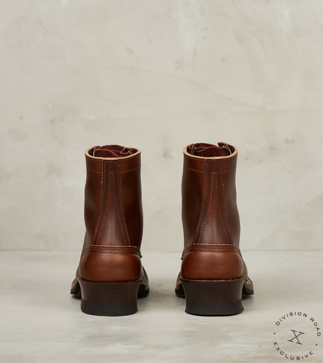 Western Rockabilly Boot - 11067 - Dr. Sole Split Supergrip - Horween Cognac Shackleton