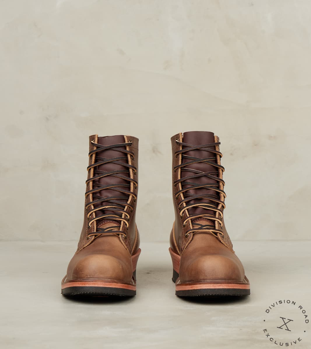 Western Rockabilly Boot - 11067 - Dr. Sole Split Supergrip Cork - Horween Natural Predator