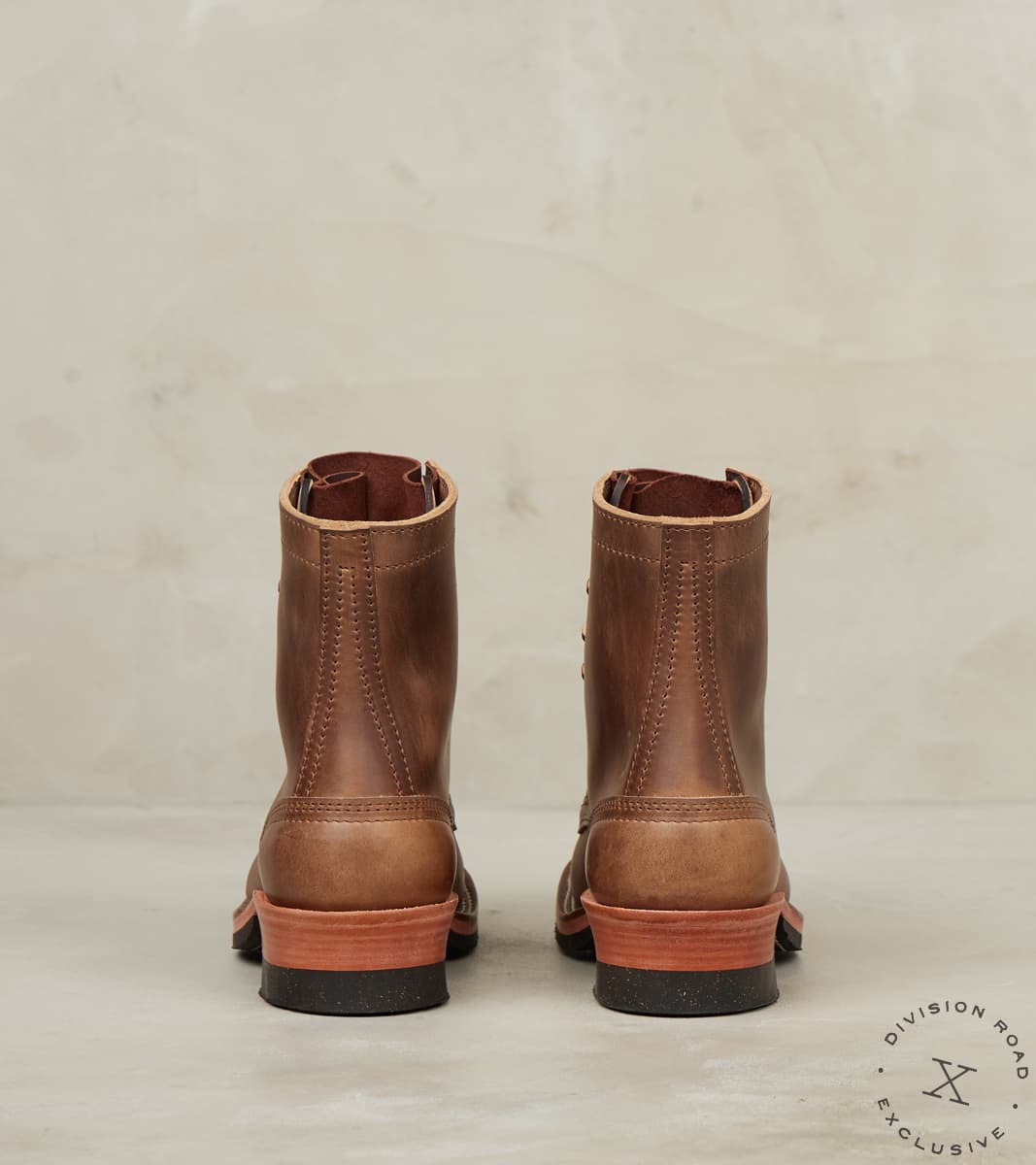 Western Rockabilly Boot - 11067 - Dr. Sole Split Supergrip Cork - Horween Natural Predator