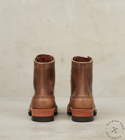 Western Rockabilly Boot - 11067 - Dr. Sole Split Supergrip Cork - Horween Natural Predator