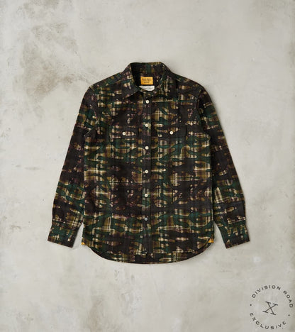 Original Madras Trading Co. x Division Road No.248 DR Field Pocket Utility Shirt …