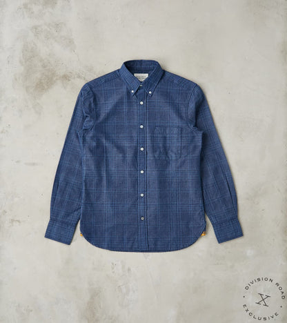 Original Madras Trading Co. x Division Road No.5 Classic Button Down - Handwoven …