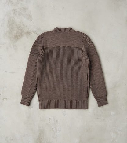 Robust Crewneck - Terra Magma Brown